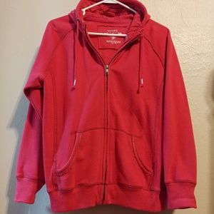 Zip up jacket with hood